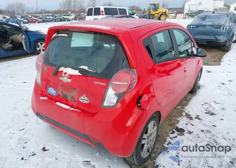 2013 Chevrolet Spark 1Lt Auto from USA, damaged, VIN KL8CD6S94DC511515